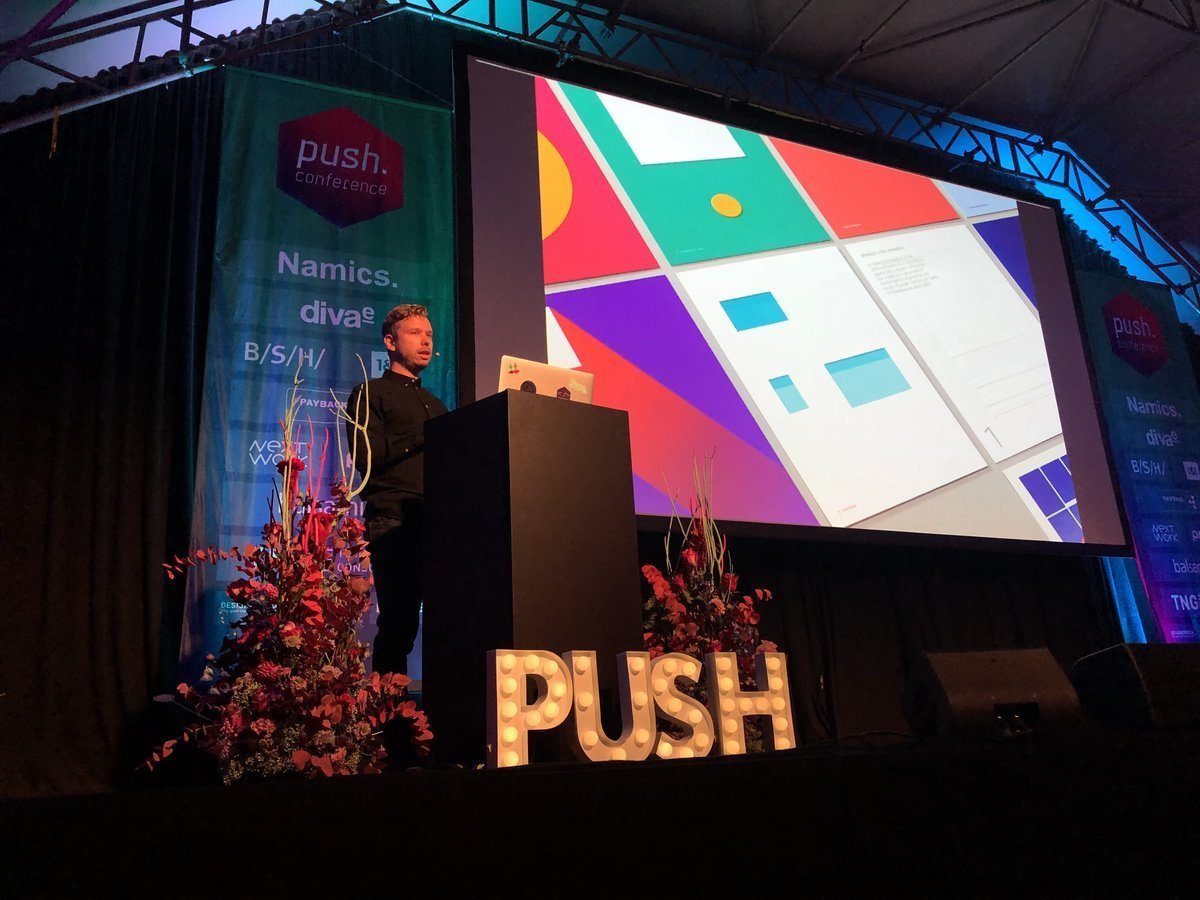 Sebastian, Product Manager Talking about Chatbots at Push Conference